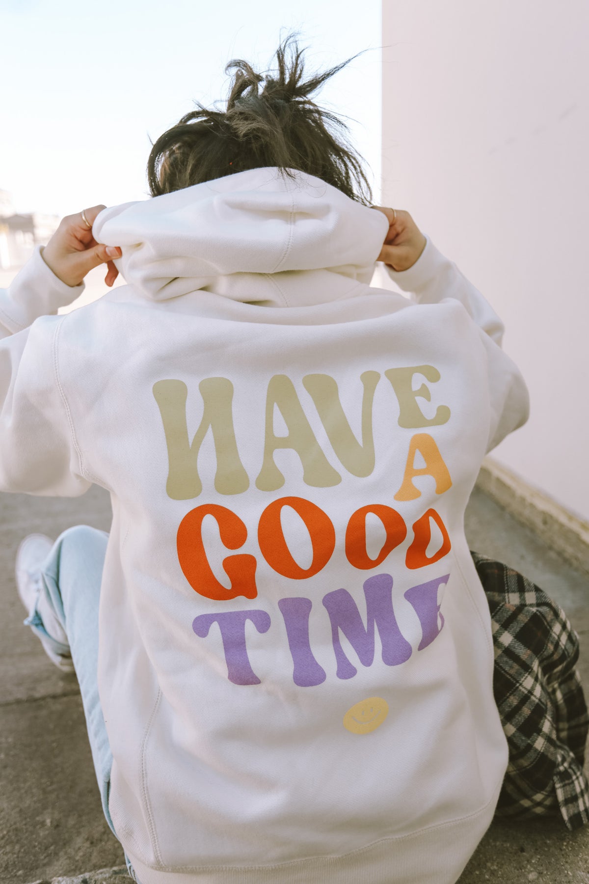 HAVE A GOOD TIME HOODIE – humanKIND